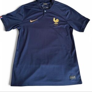 Nike Blue Soccer Jersey with Modern Design